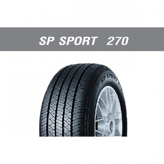 เอส อาร์ กิจการยาง - ยางดันลอป รุ่น SP SPORT 270